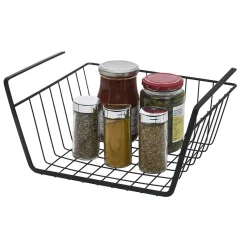 Corbeille à suspendre métal noir x2^Gifi Sale