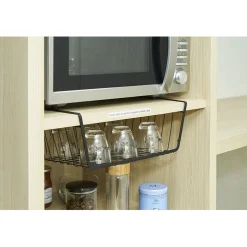 Corbeille à suspendre métal noir x2^Gifi Sale