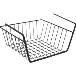 Corbeille à suspendre métal noir x2^Gifi Sale