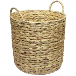 Rangement|Gifi Corbeille avec anses en jacinthe tressée H30 cm