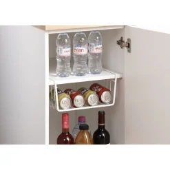 Corbeille blanche à suspendre Metaltex^Gifi