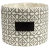 Rangement|Gifi Corbeille ronde grise