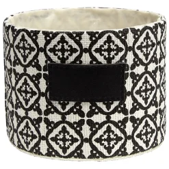 Rangement|Gifi Corbeille ronde noire