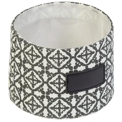 Rangement|Gifi Corbeille ronde noire
