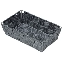 Rangement|Gifi Corbeille sans anse synthétique tissée façon osier