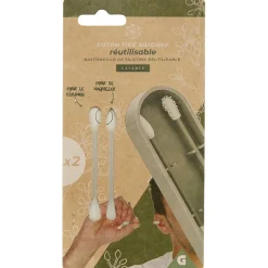 Outlet Gifi Coton tige réutilisable x2