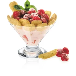 Coupe à glace sur pied en verre^Gifi Outlet