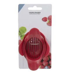 Coupe fraise lames inox acrylique rouge^Gifi