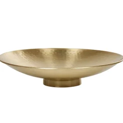 Coupe sur pied en métal martelé doré^Gifi Best