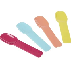 Coupelle à glace avec cuillère multicolore x4^Gifi Outlet