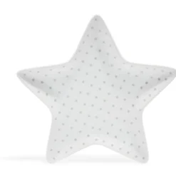 Coupelle blanche forme étoile à pois gris^Gifi Clearance