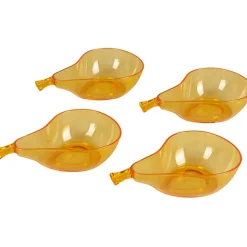 Coupelle design poire orange x4^Gifi Discount