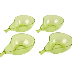 Coupelle design poire verte x4^Gifi Clearance