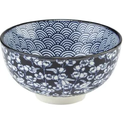 Coupelle en porcelaine décor blanc et bleu^Gifi Best