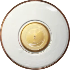 Coupelle en verre avec fond coloré^Gifi Outlet