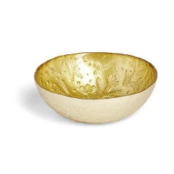 Coupelle en verre 200ml motif branches de sapin Ø12xH4,5cm - 3 coloris^Gifi Clearance