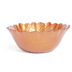 Coupelle Halloween ronde orange en verre Ø15cm^Gifi Discount