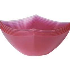 Coupelle plastique rose X6^Gifi New