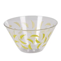 Coupelle plastique transparente décor banane^Gifi Hot