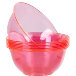 Coupelle plastique unie rose fuchsia x 10^Gifi Discount