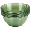 Coupelle plastique unie vert x 10^Gifi Hot