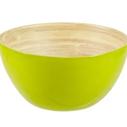 Coupelle ronde bambou verte^Gifi