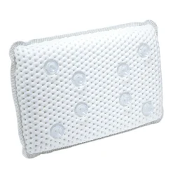 New Gifi Coussin de bain blanc PVC et éponge