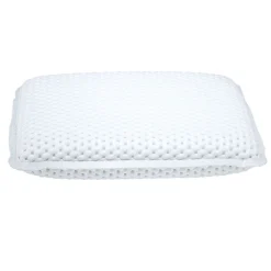 New Gifi Coussin de bain blanc PVC et éponge