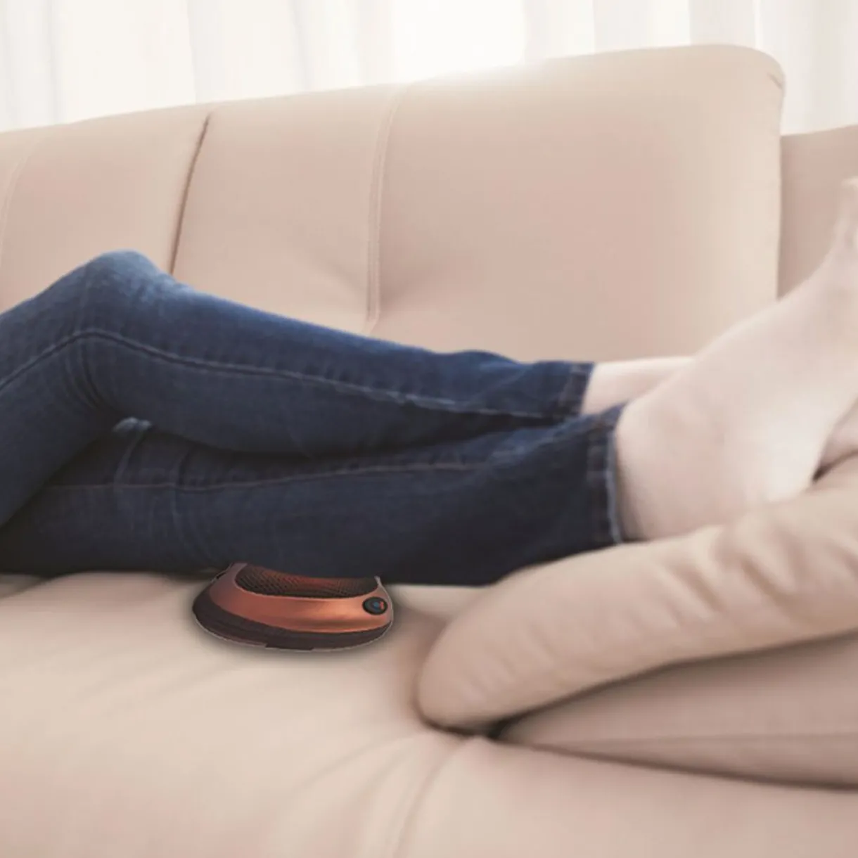 Hot Gifi Coussin de massage chauffant Shiatsu