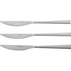 Couteau à steak x3 inox oslo^Gifi Best