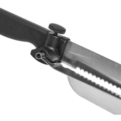 Couteau à trancher réglable noir en inox^Gifi Sale