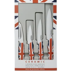 Couteau céramique manche London x 3 et éplucheur^Gifi Clearance
