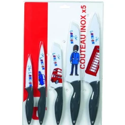 Couteau de cuisine London ou New York x5^Gifi Outlet