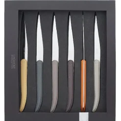 Couteau multicolore x6 laguiole^Gifi New