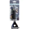 Couteau éplucheur étrier en inox avec manche plastique L.18cm^Gifi