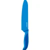 Couteau santoku bleu en inox^Gifi Sale