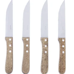 Couteaux à steack en inox x 4^Gifi Sale