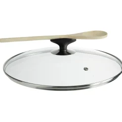 Couvercle anti éclaboussures en verre trempé Ø28 cm^Gifi Clearance
