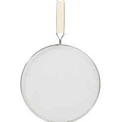 Couvercle anti éclaboussures écran inox et bambou Ø25cm^Gifi