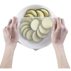 Couvercle extensible en silicone transparent x3^Gifi New