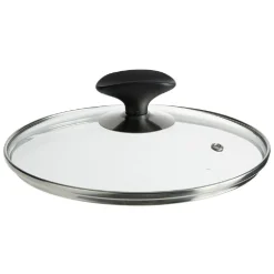 Couvercle verre trempé anti éclaboussures poignée repose ustensile Ø20^Gifi Sale