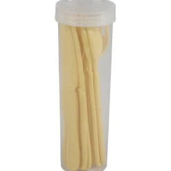 Couvert en plastique couleur unie x 12^Gifi Online