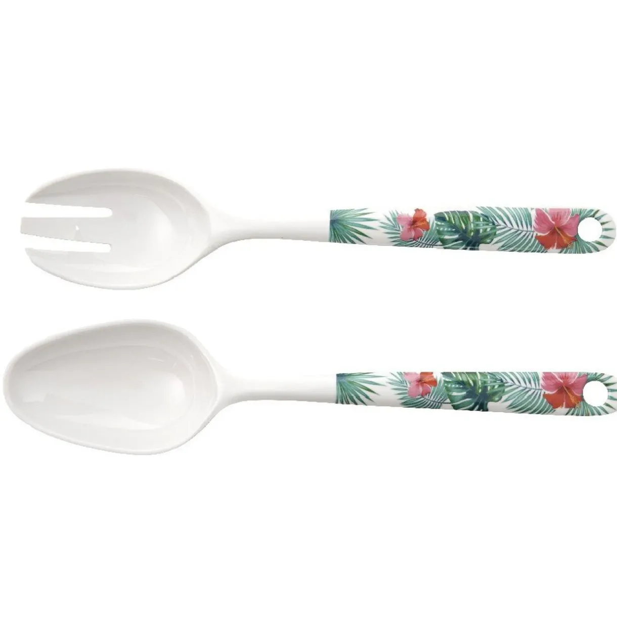 Couvert salade plastique motif summer^Gifi Online