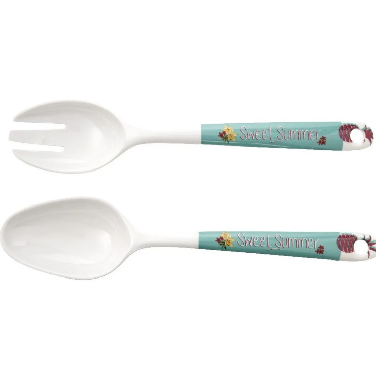 Couvert salade plastique motif summer^Gifi Online