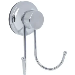 Rangement|Gifi Crochet double à ventouse inox gris