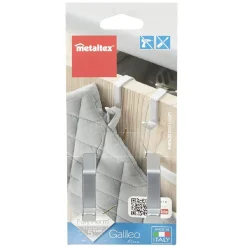 Rangement|Gifi Crochet double polytherm métal argenté