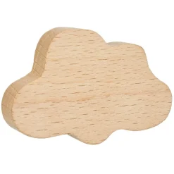 Rangement|Gifi Crochet en bois forme lune, étoile ou nuage