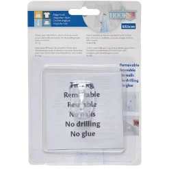 Rangement|Gifi Crochet en plastique transparent