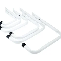 Best Gifi Crochet métallique blanc x6