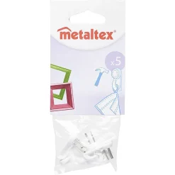 Rangement|Gifi Crochet x5, blanc et gris